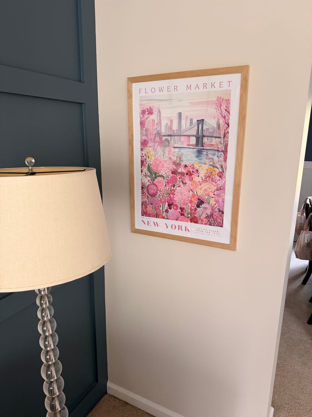 Customer photo review of New York Flower Poster