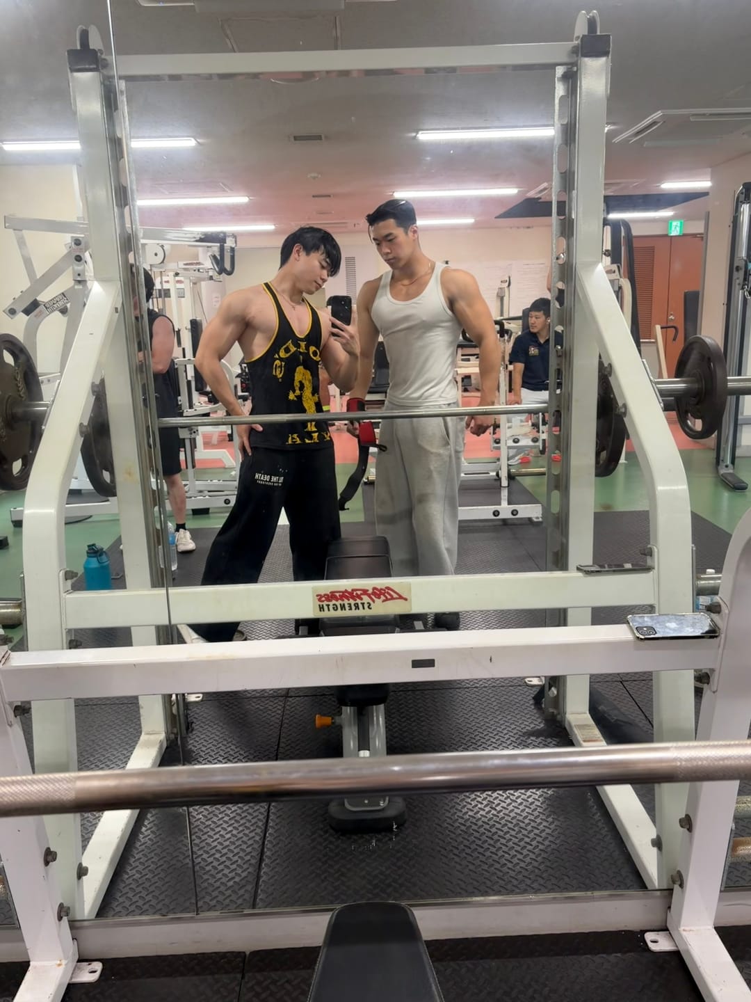 Customer photo review of 3003 - Gold's Iron Legacy Icon Stringers