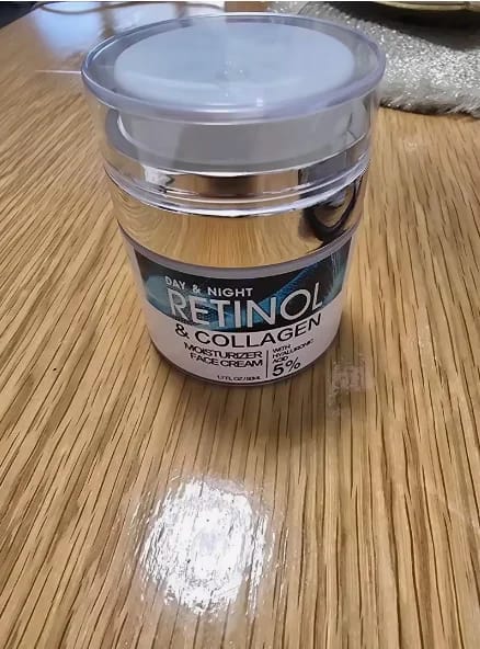 Customer photo review of Retinol Collagen Face Cream – Anti-Aging, Brightening & Deep Hydration (50ml)