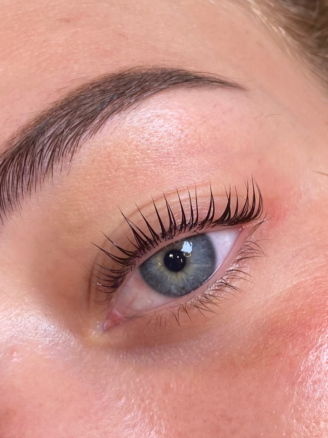 Customer photo review of Pure Care Lash & Brow Lift Pack