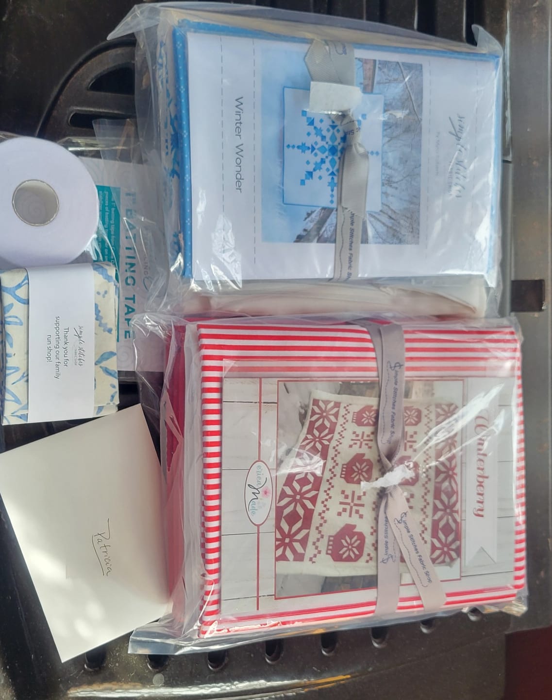 Customer photo review of Winter Wonder Quilt Kit