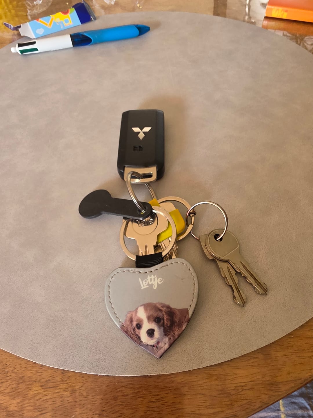Customer photo review of Huisdier portret - Gepersonalliseerde sleutelhanger