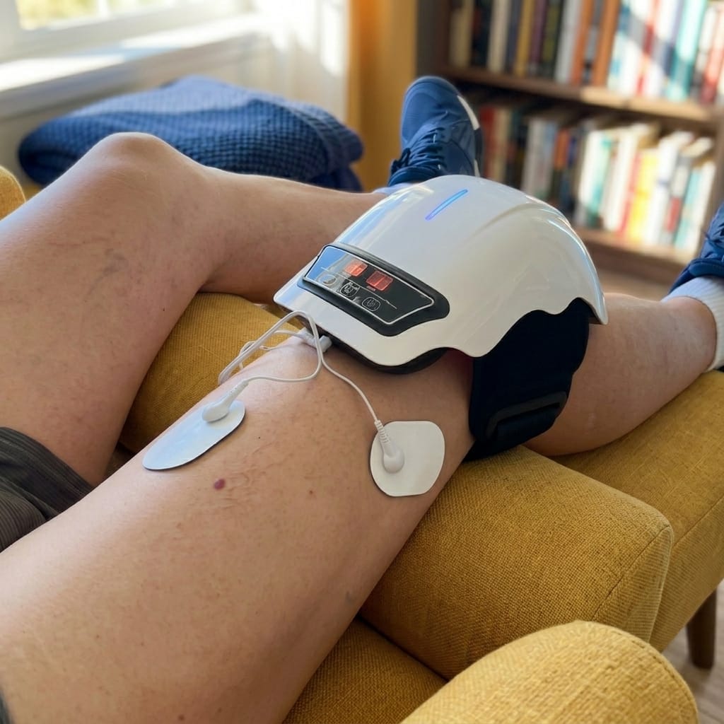 Customer photo review of Masajeador de Rodilla