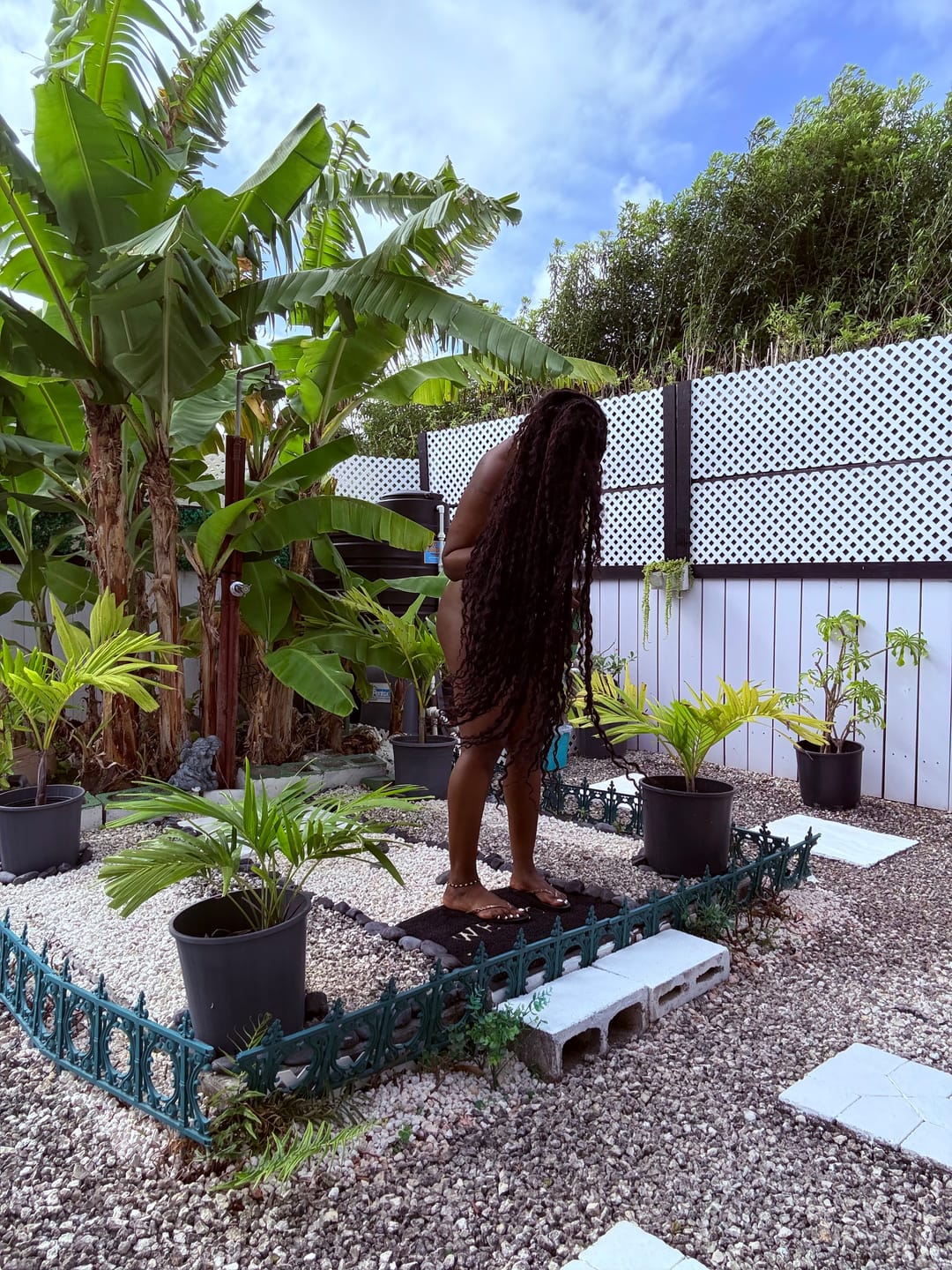 Customer photo review of Human Crochet Hair Deep Wave for Miracle Knots