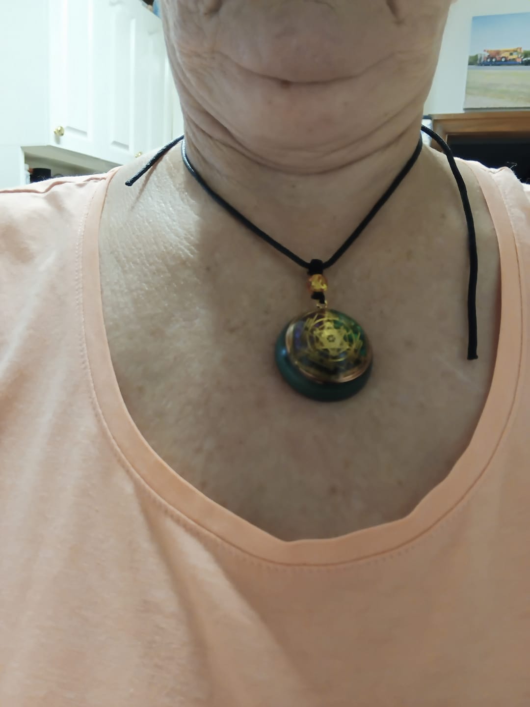 Customer photo review of Magnetic Energy Talisman