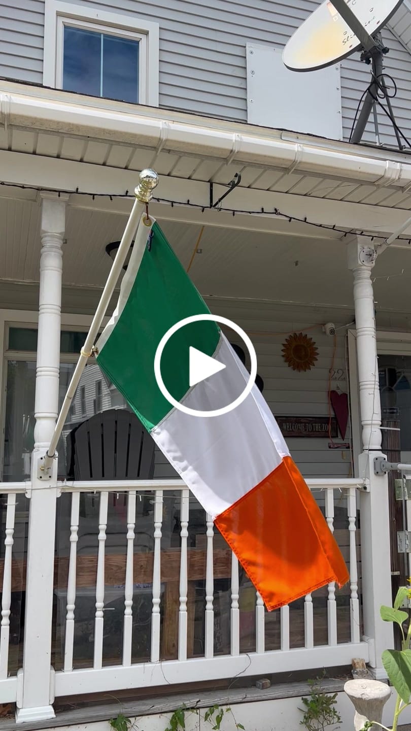 Customer video review of Ireland National Flag