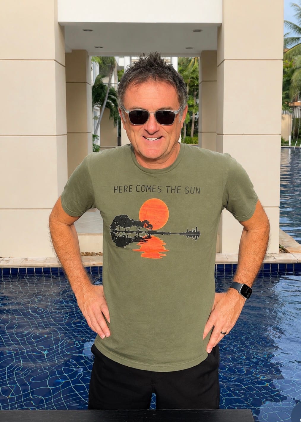 Customer photo review of Here Comes The Sun (IV) T-Shirt