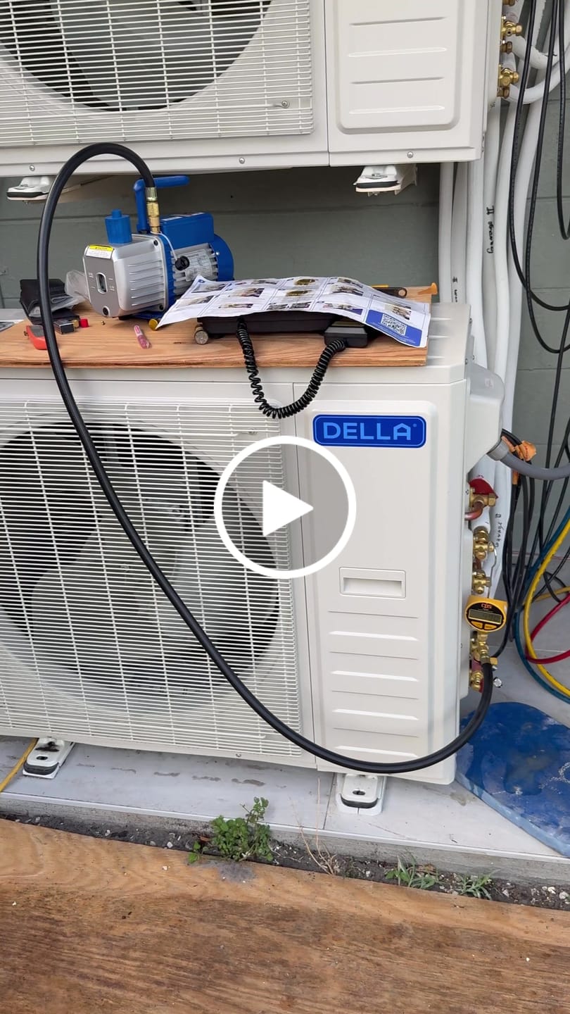 Customer video review of DELLA Mini Split Line Set