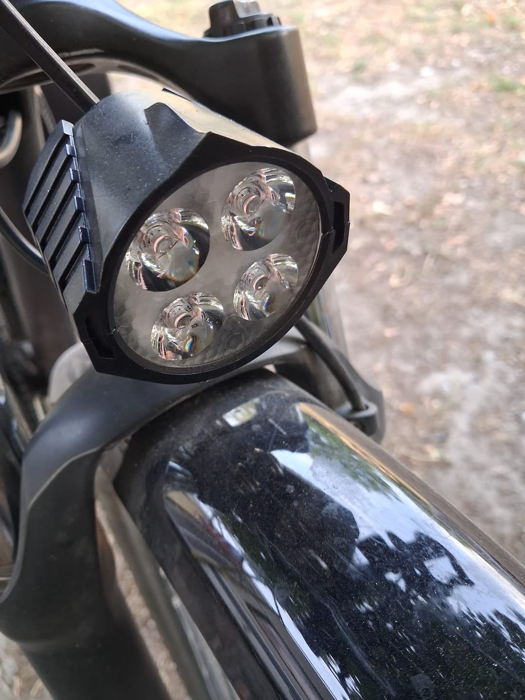 Customer photo review of DUOTTS E-bikes Headlight