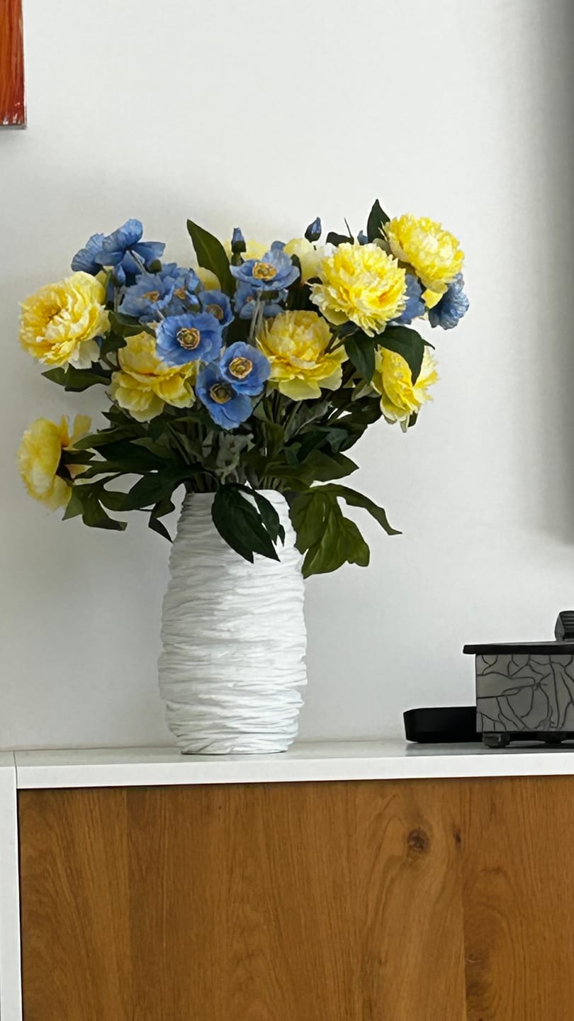 Customer photo review of Pivoines - Jaune