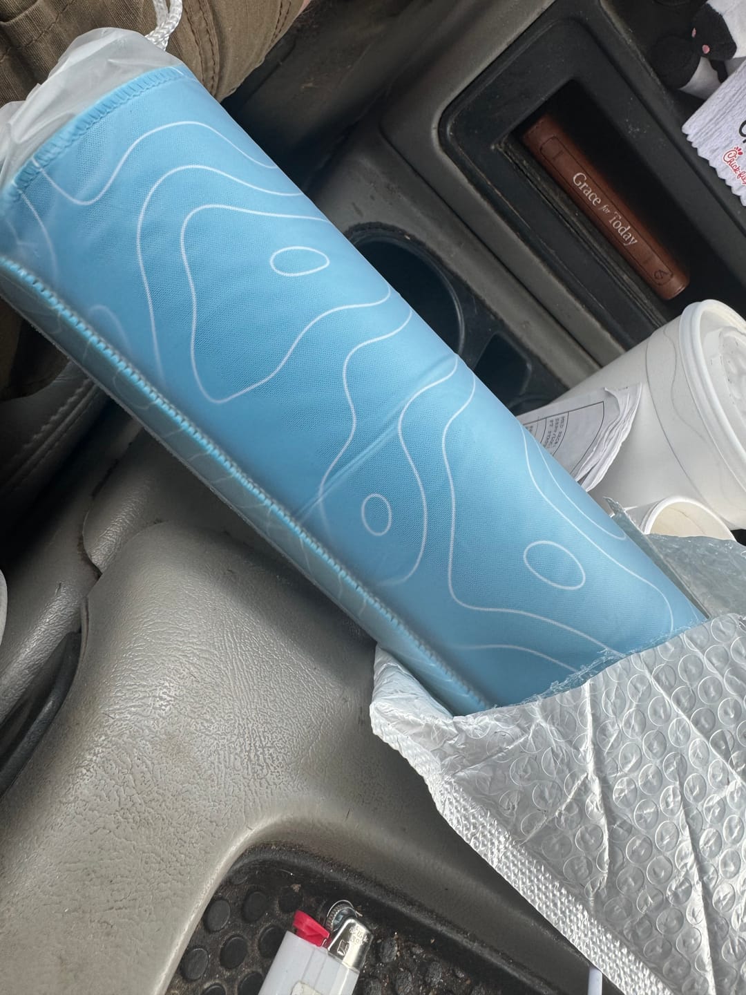 Customer photo review of Topo Black Mousepad