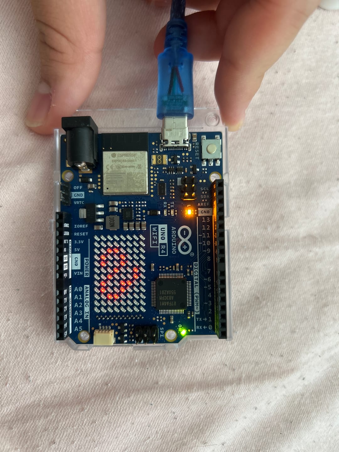 Customer photo review of Arduino® UNO R4 WiFi