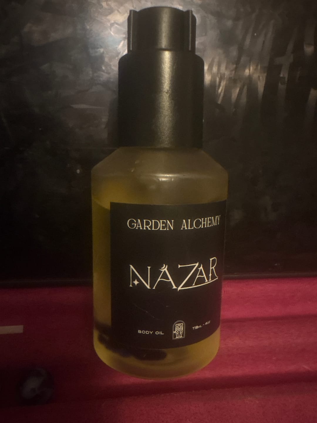 Customer photo review of NAZAR BODY OIL