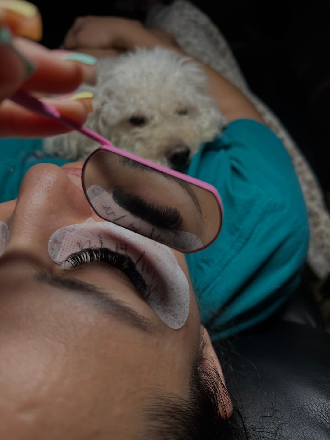 Customer photo review of Extra Strong - Lash Extension Glue