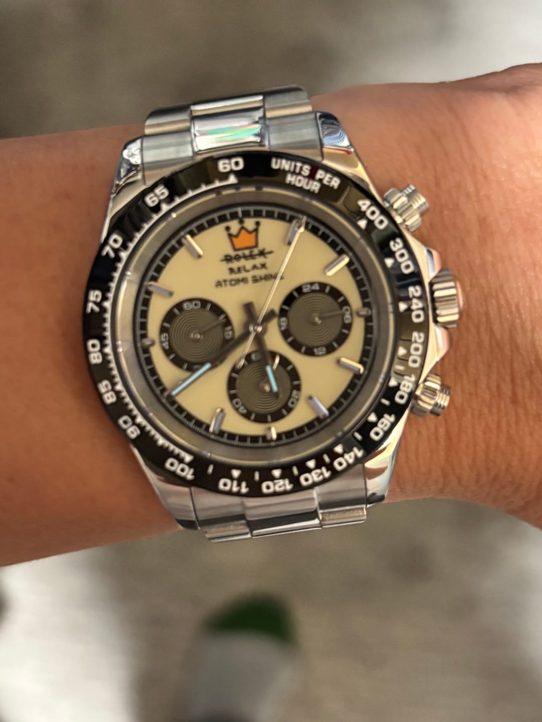 Customer photo review of VELOCIREX CLASSIC WATCH