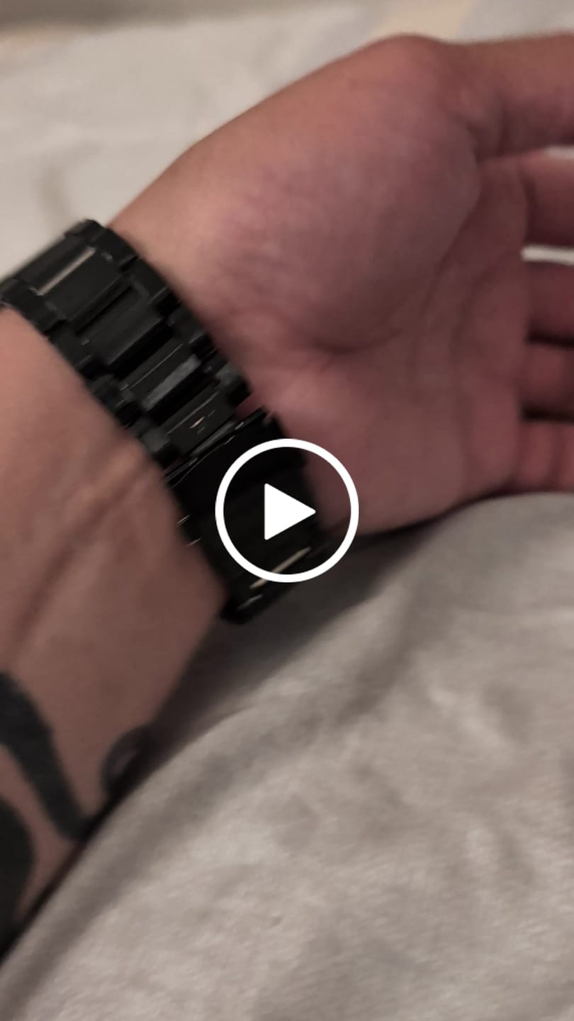 Customer video review of MEMENTO MORI BLACK