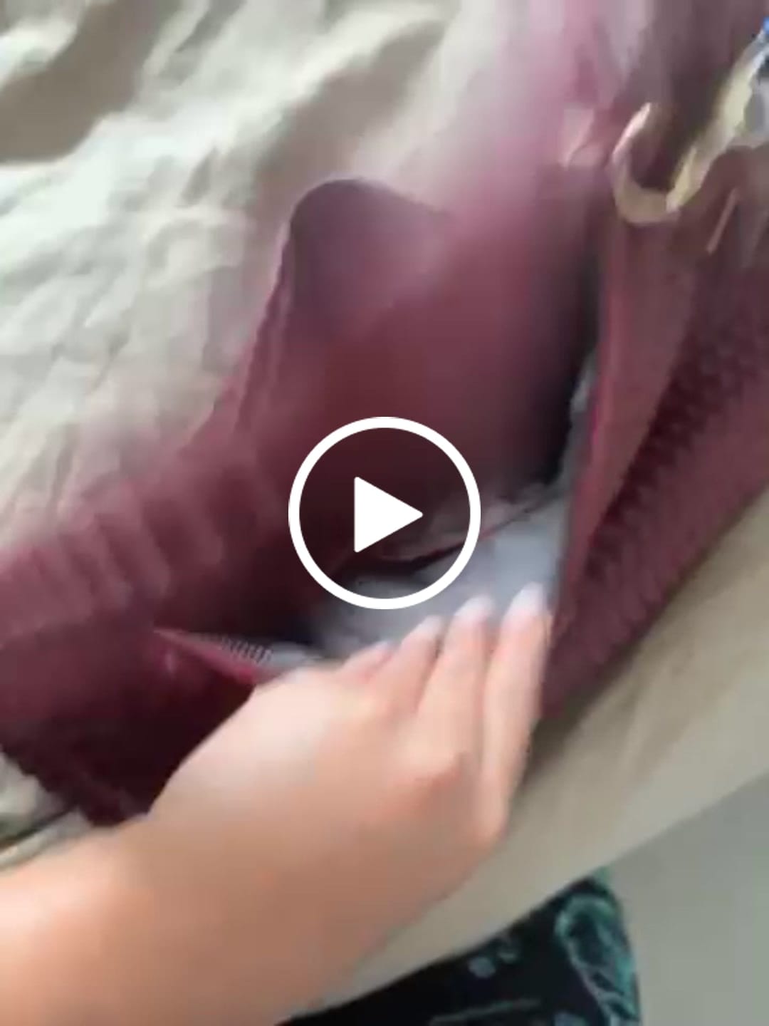 Customer video review of Woven Bag XL