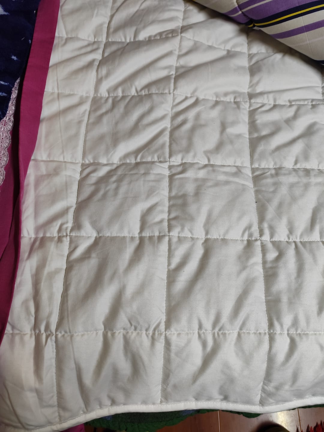 Customer photo review of Manta Pesada (PersonalPlus) - 100 noches de prueba / Algodón 100% natural