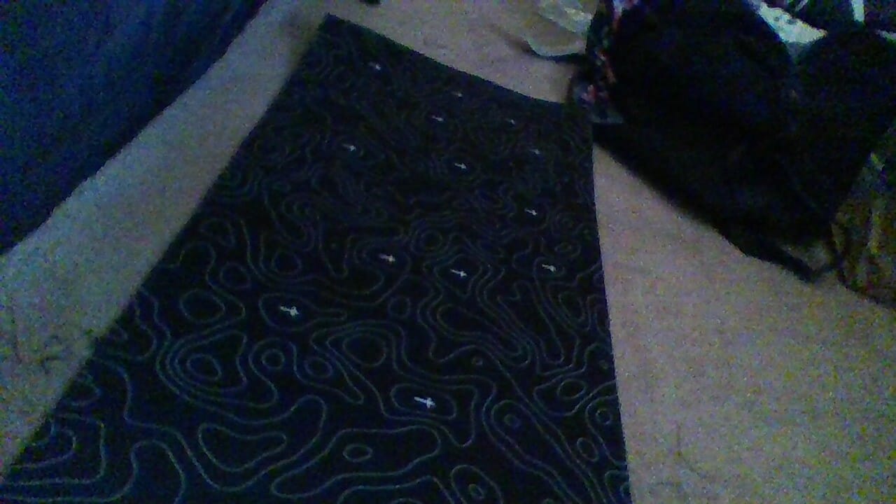 Customer photo review of Topo Black Mousepad