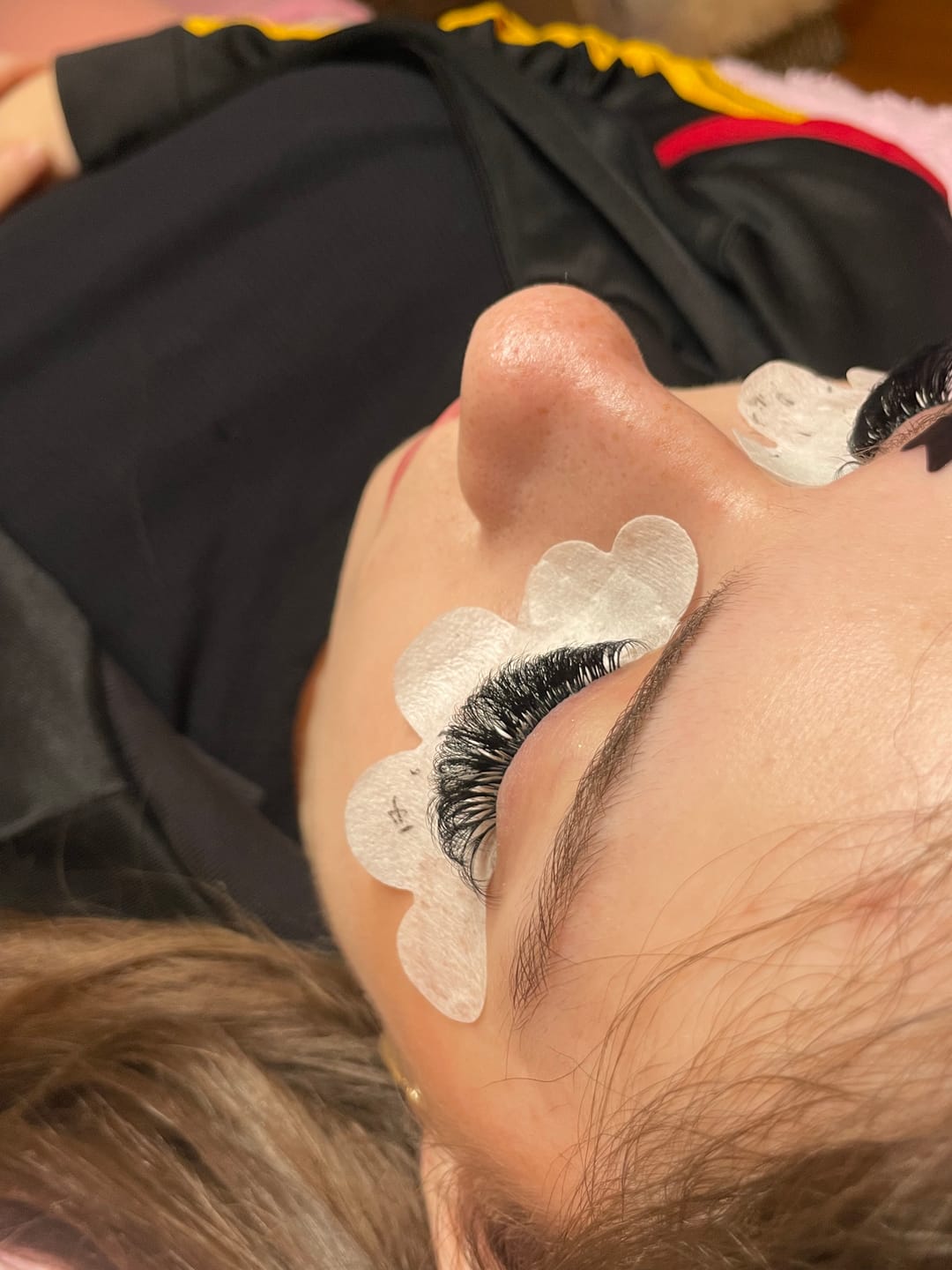 Customer photo review of Cashmere Volume Lash Extensions 0.03mm
