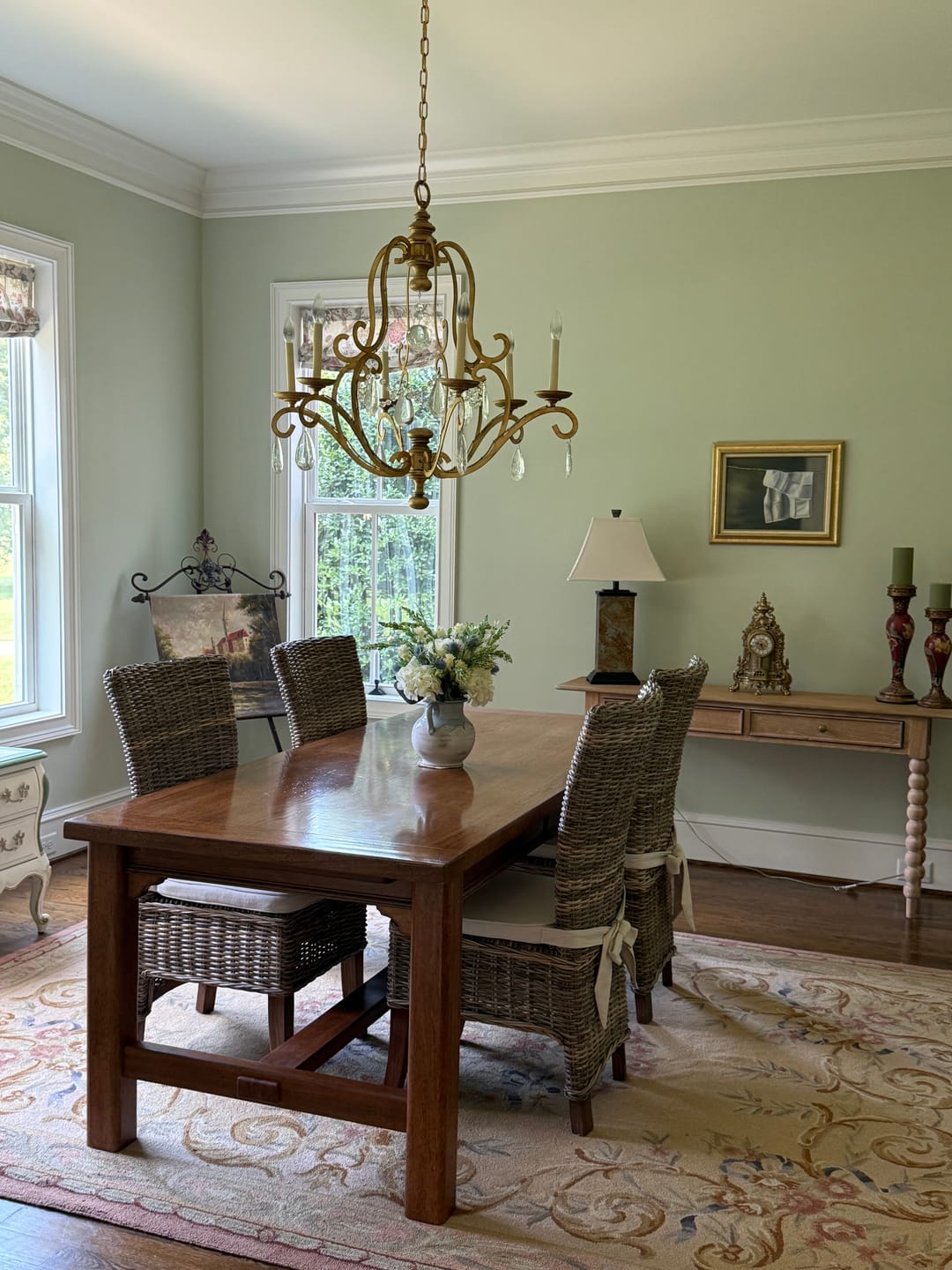 Customer photo review of Wickerworks Salsa Dining Chair (Set of 2)