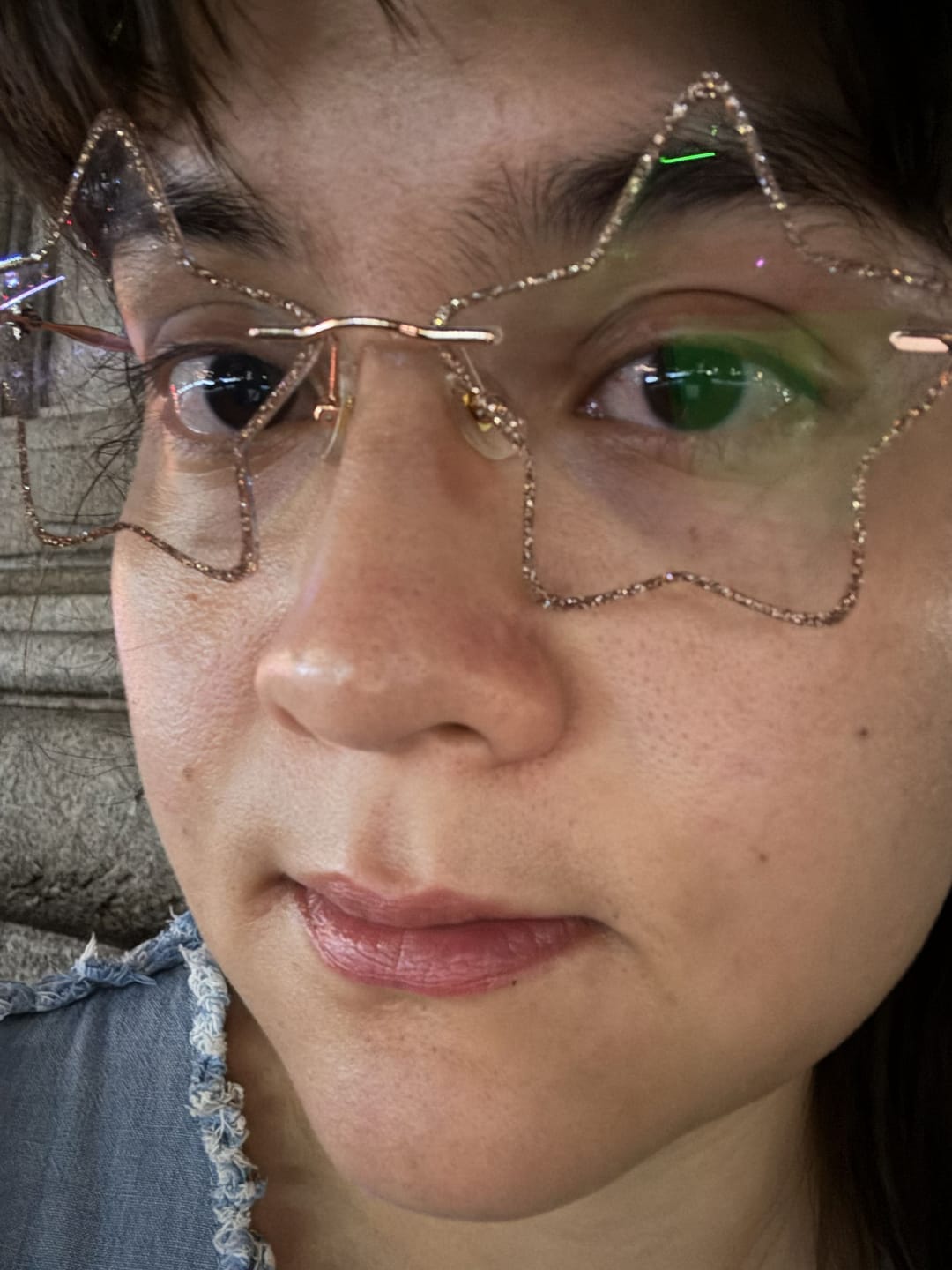 Customer photo review of Starr Eyeglasses