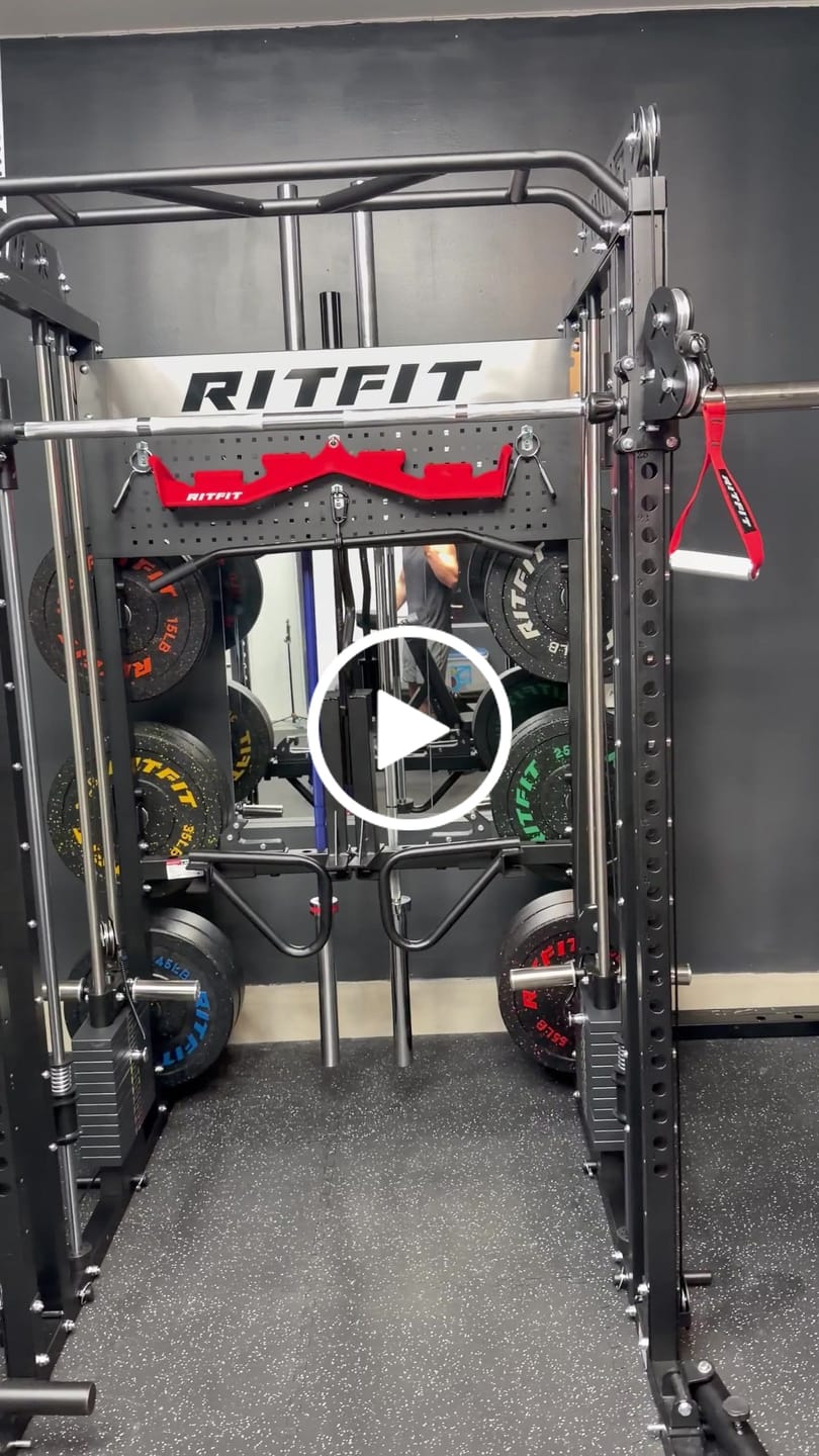 Customer video review of RitFit Exercise Handles for Cable Machine