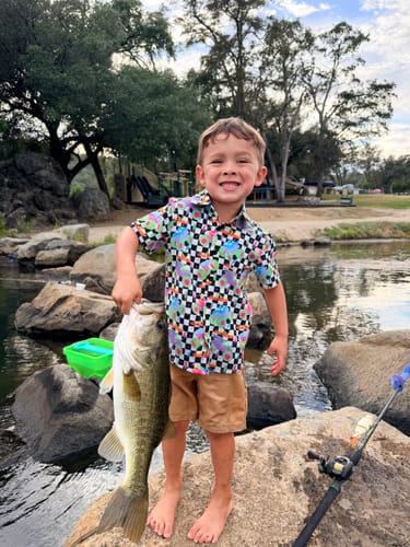 Customer photo review of Ready, Check, Glow Button Up Shirt