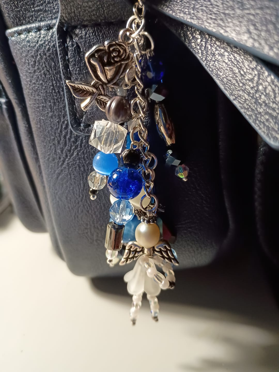 Customer photo review of Doyle Crossbody - Navy
