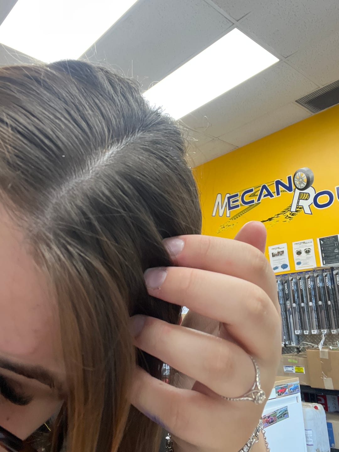 Customer photo review of Hair Refresh - Dry Shampoo