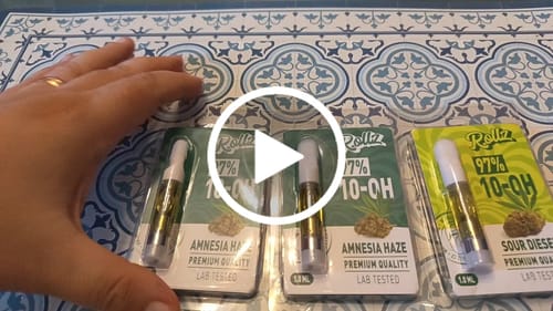 Customer video review of 10-OH HHC Superior Live Resin Cartridge – 1 ml (97%)