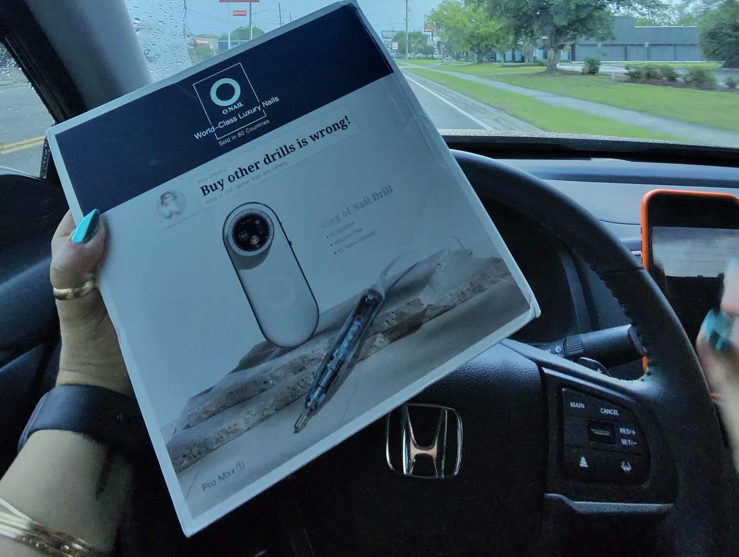 Customer photo review of ONAIL Nail Drill Pro Max