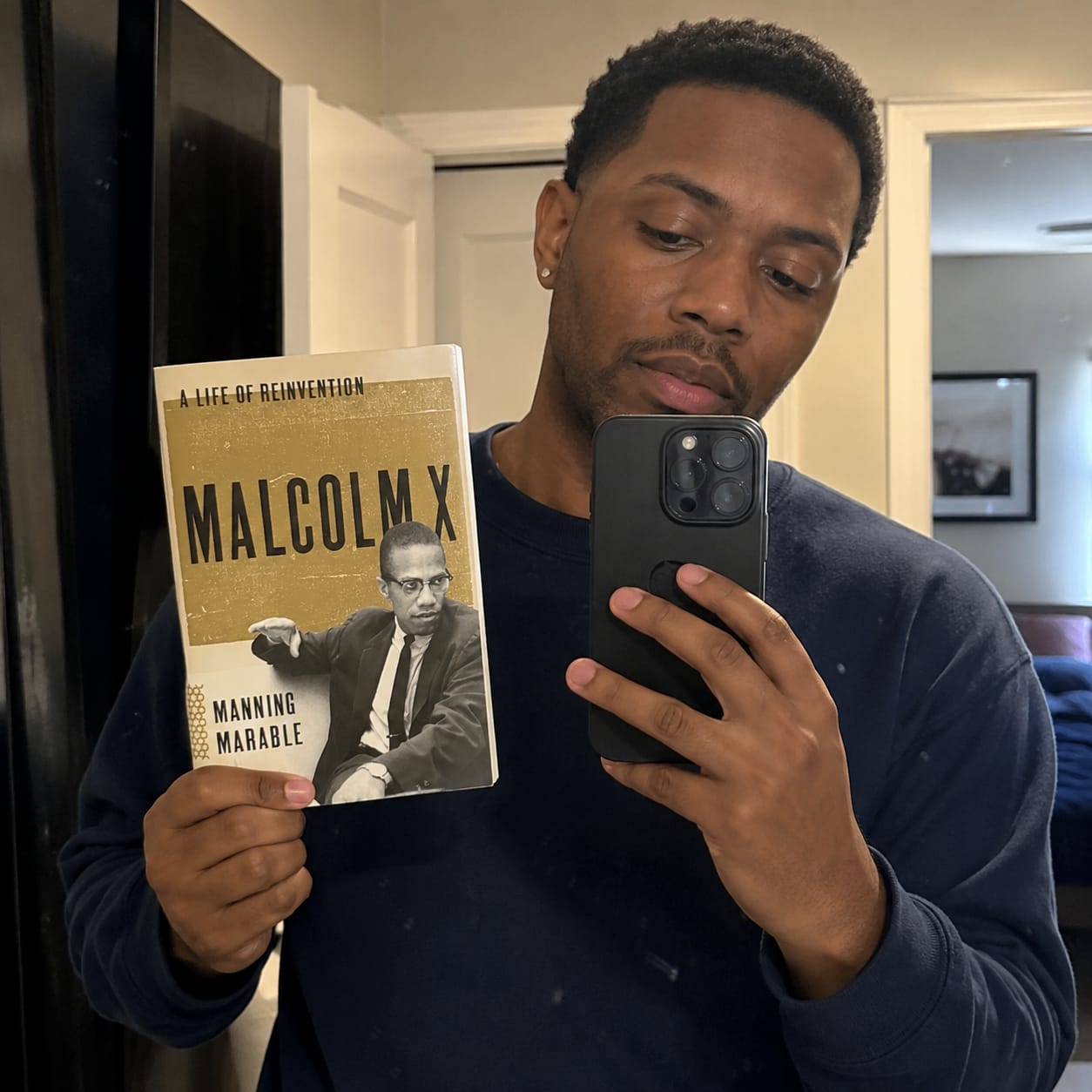 Customer photo review of Malcolm X: A Life of Reinvention