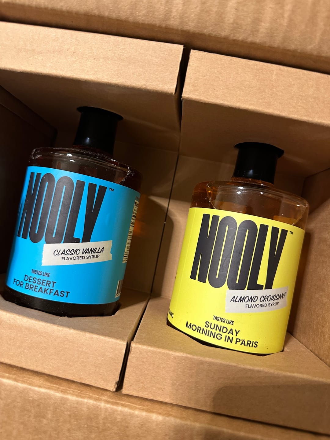 Customer photo review of Almond Croissant Syrup