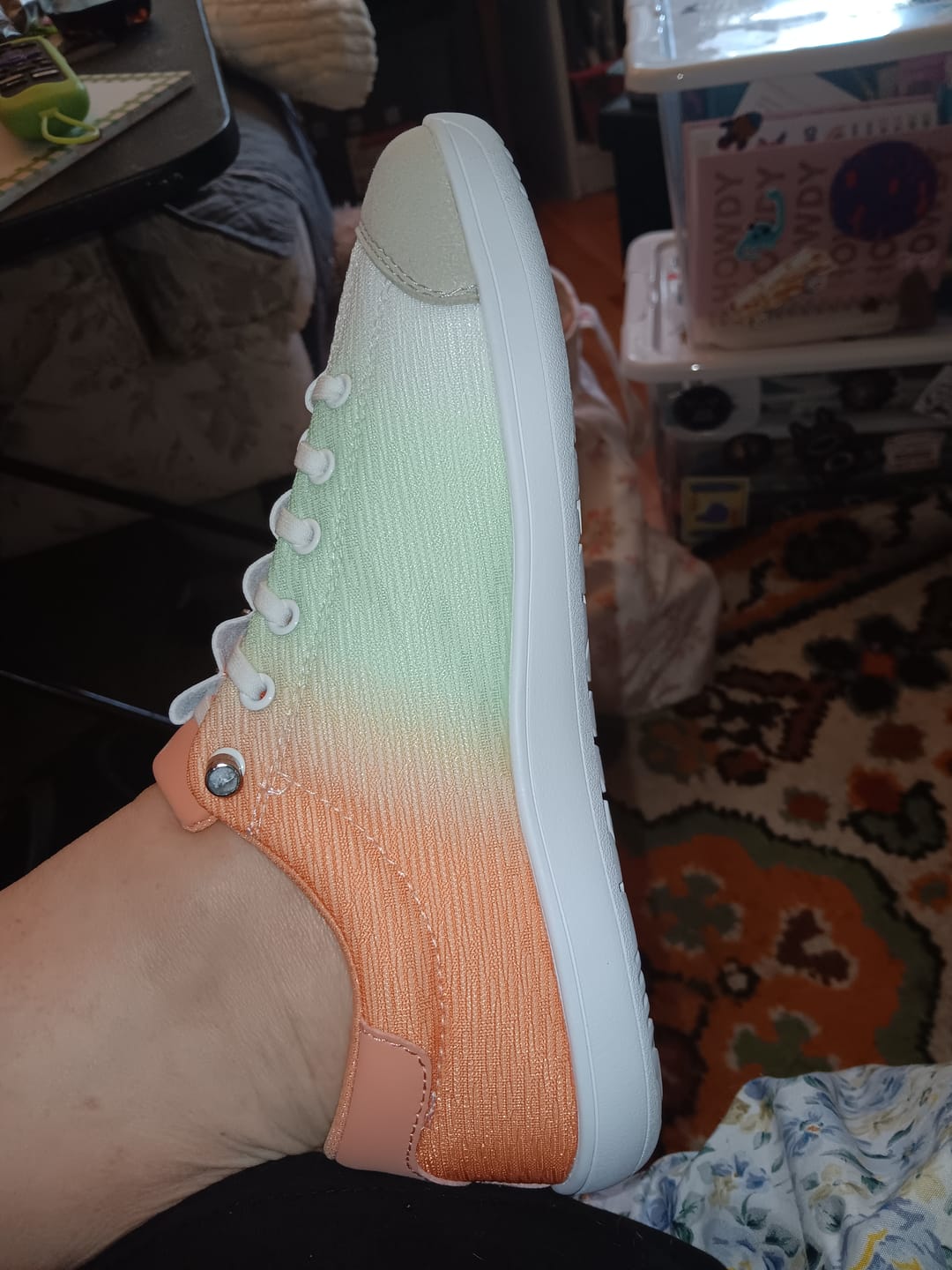Customer photo review of Tulle - Barefoot Shoes