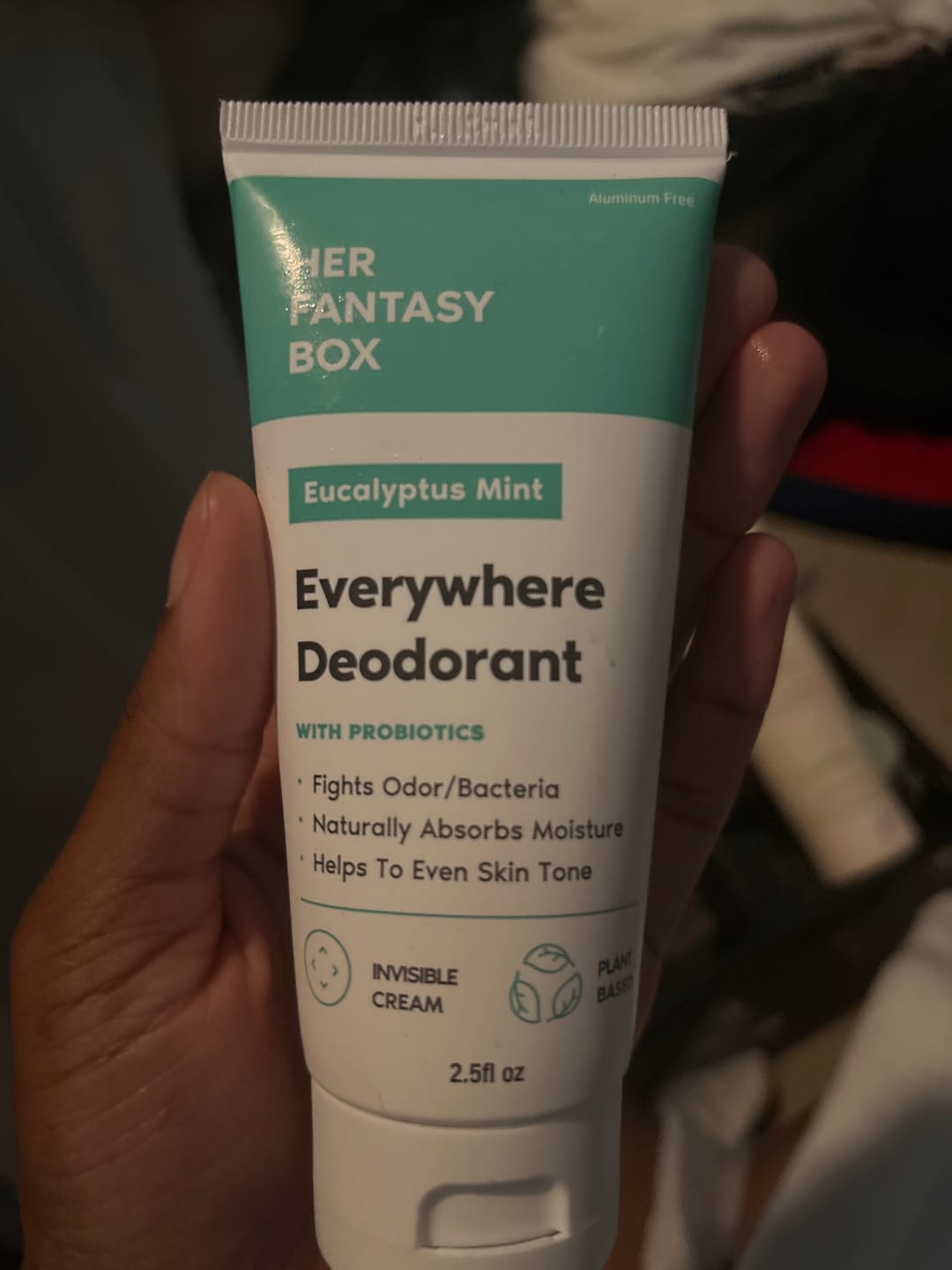 Customer photo review of Everywhere Deodorant (Minty Fresh) - Long Lasting Odor Block