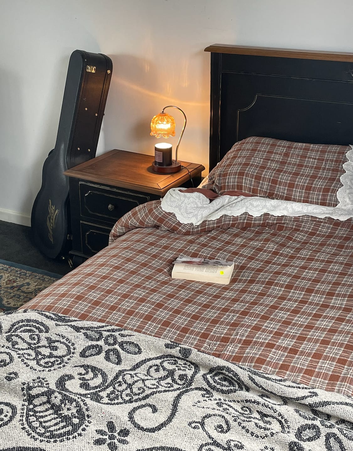 Customer photo review of Vintage Tartan Bedding Set