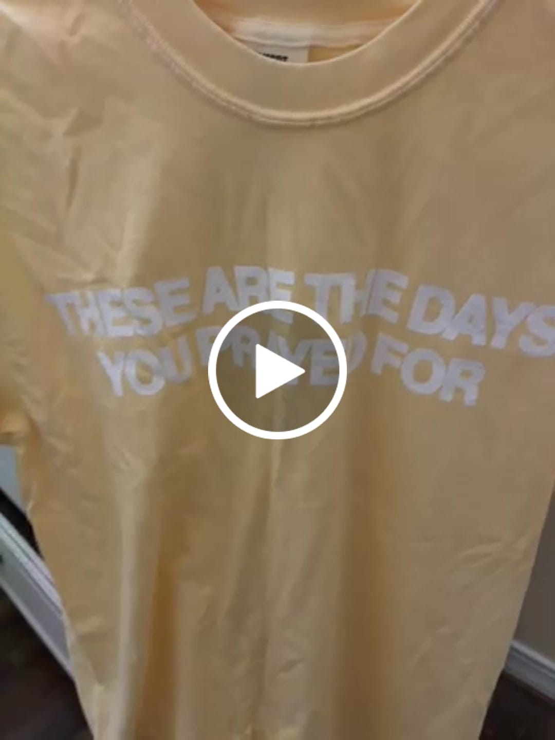 Customer video review of Mystery Clearance Tee + Free Sticker