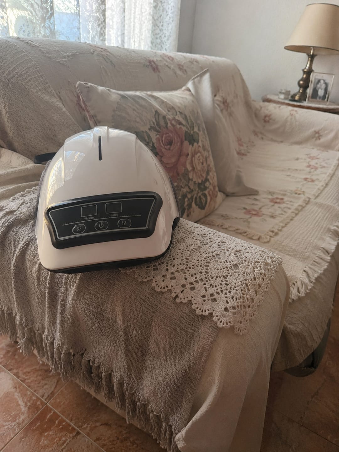 Customer photo review of Masajeador de Rodillas con vibración