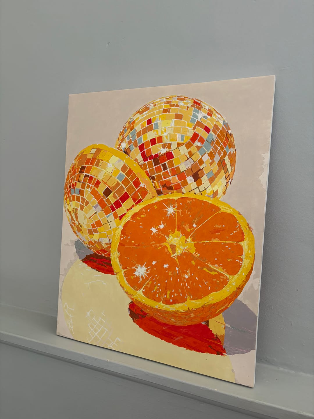 Customer photo review of Disco - Orange | Paint by Number