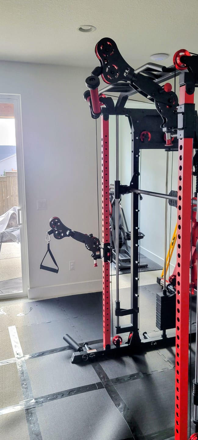 Customer photo review of 3D Pivot Arms Rack Attachment for M4-2.0