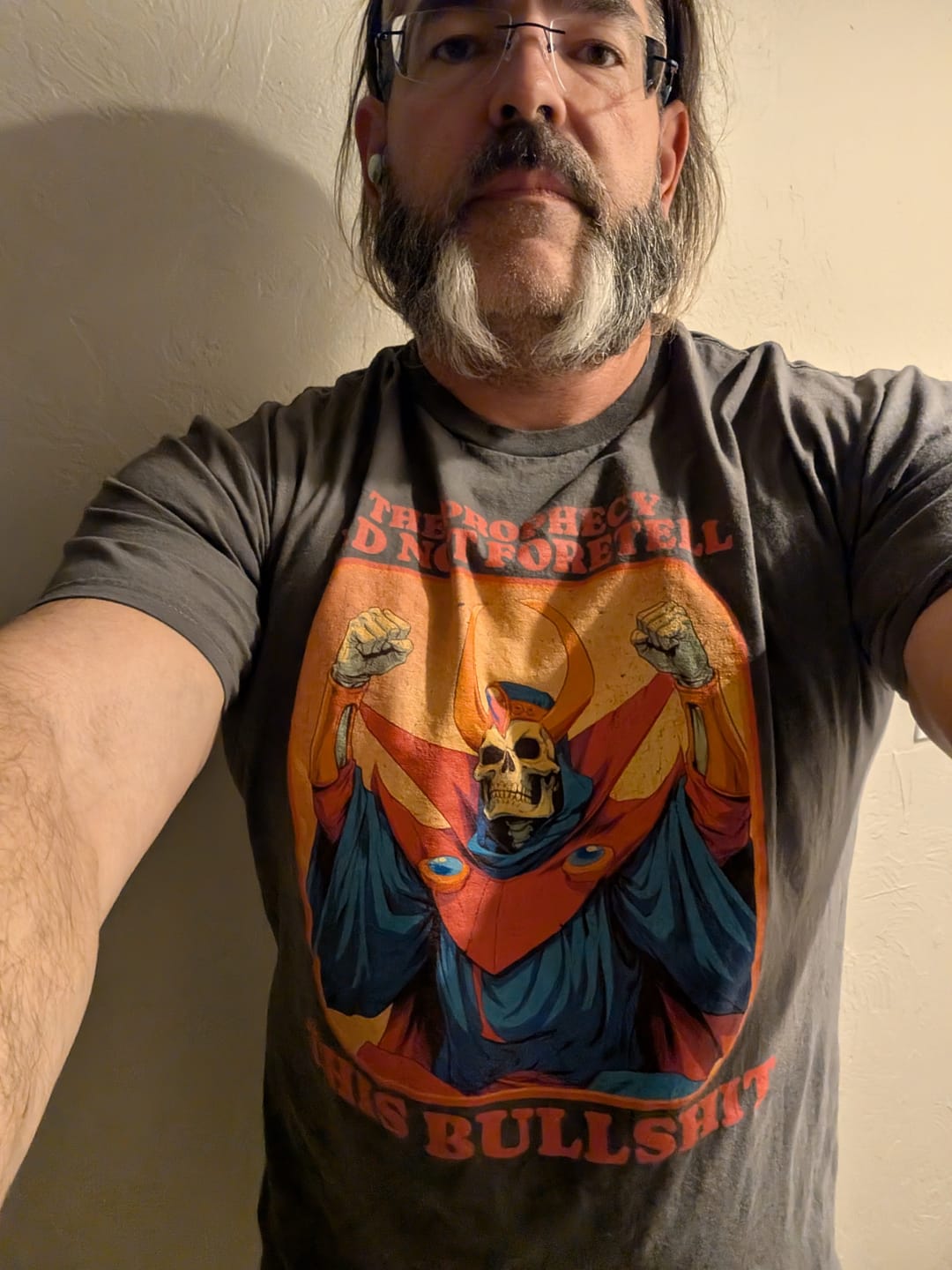 Customer photo review of Prophecy Failed T-Shirt