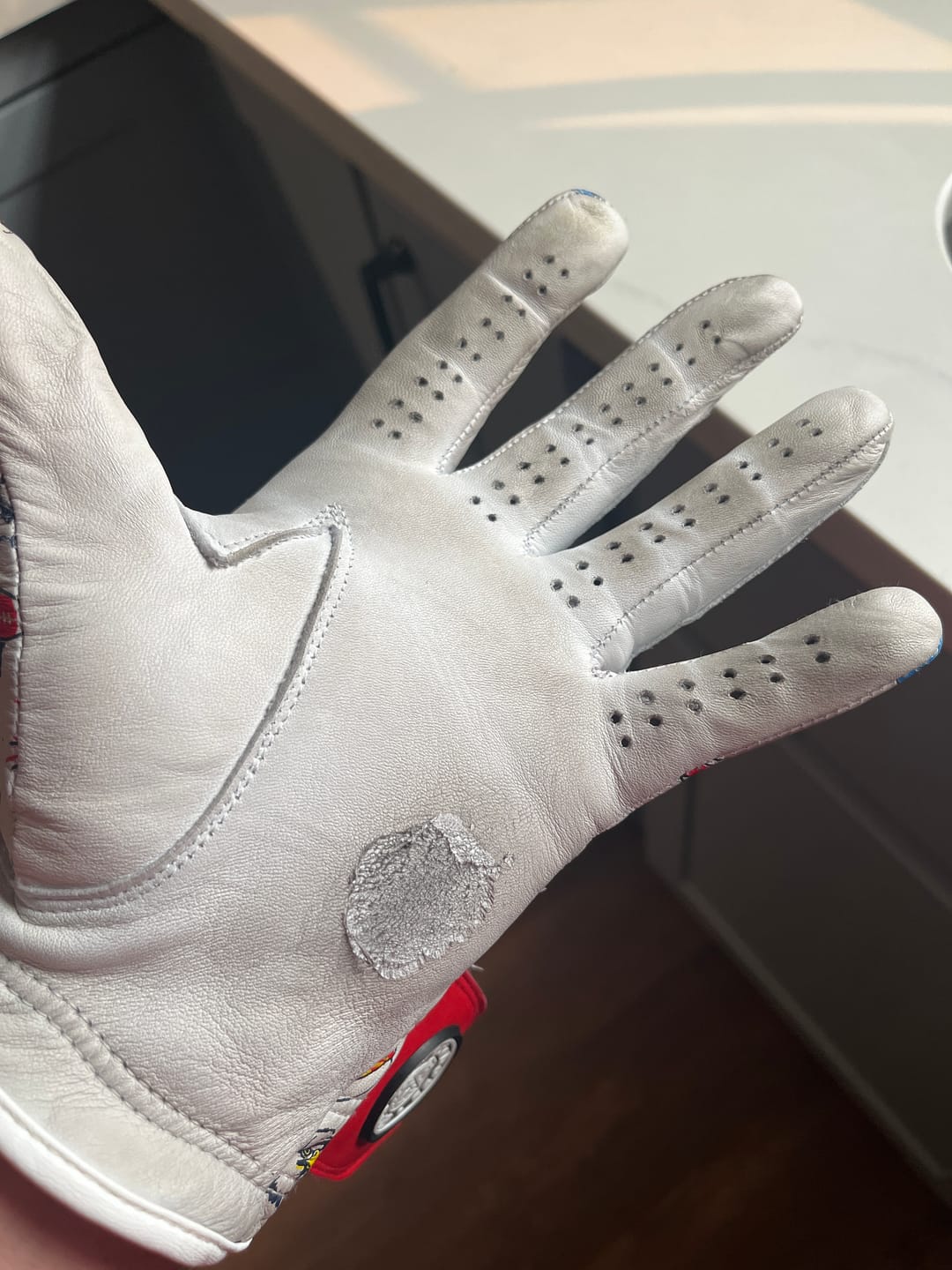Customer photo review of USA Glove White