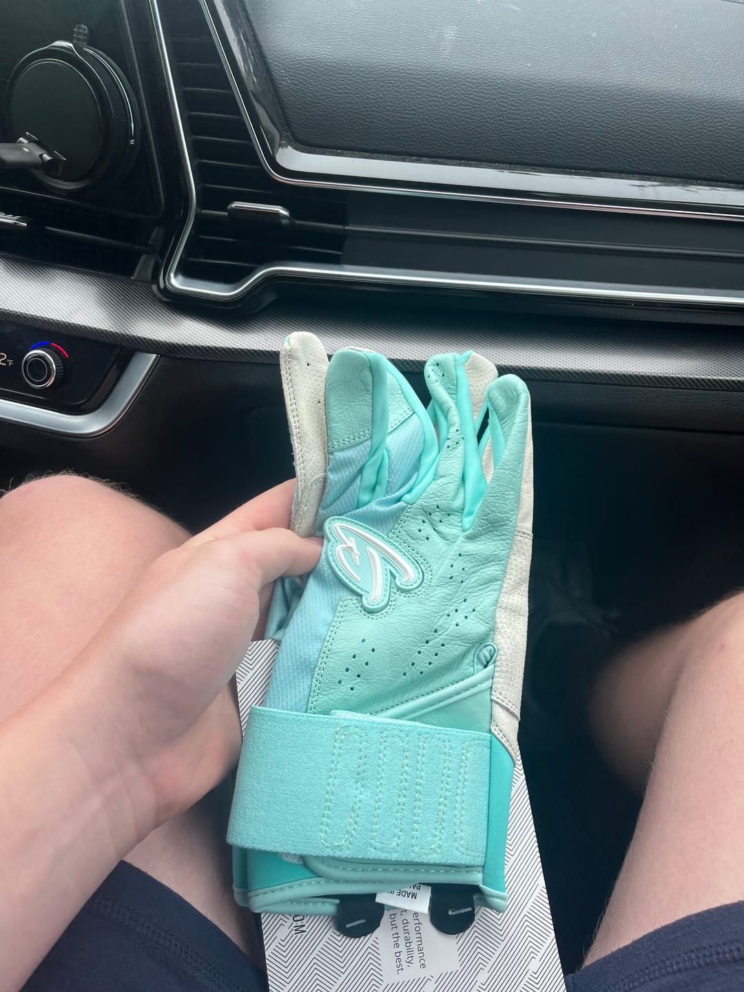 Customer photo review of Mystery Batting Gloves — Tater®