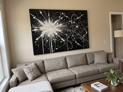 Customer review photo for Cosmic Burst Noir #AEA066