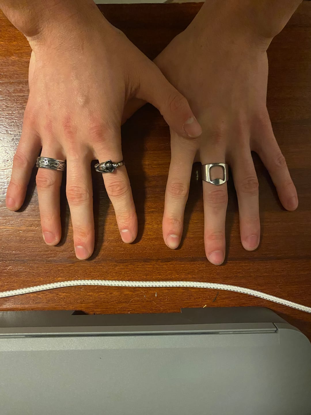 Customer photo review of Bottle Opener Ring