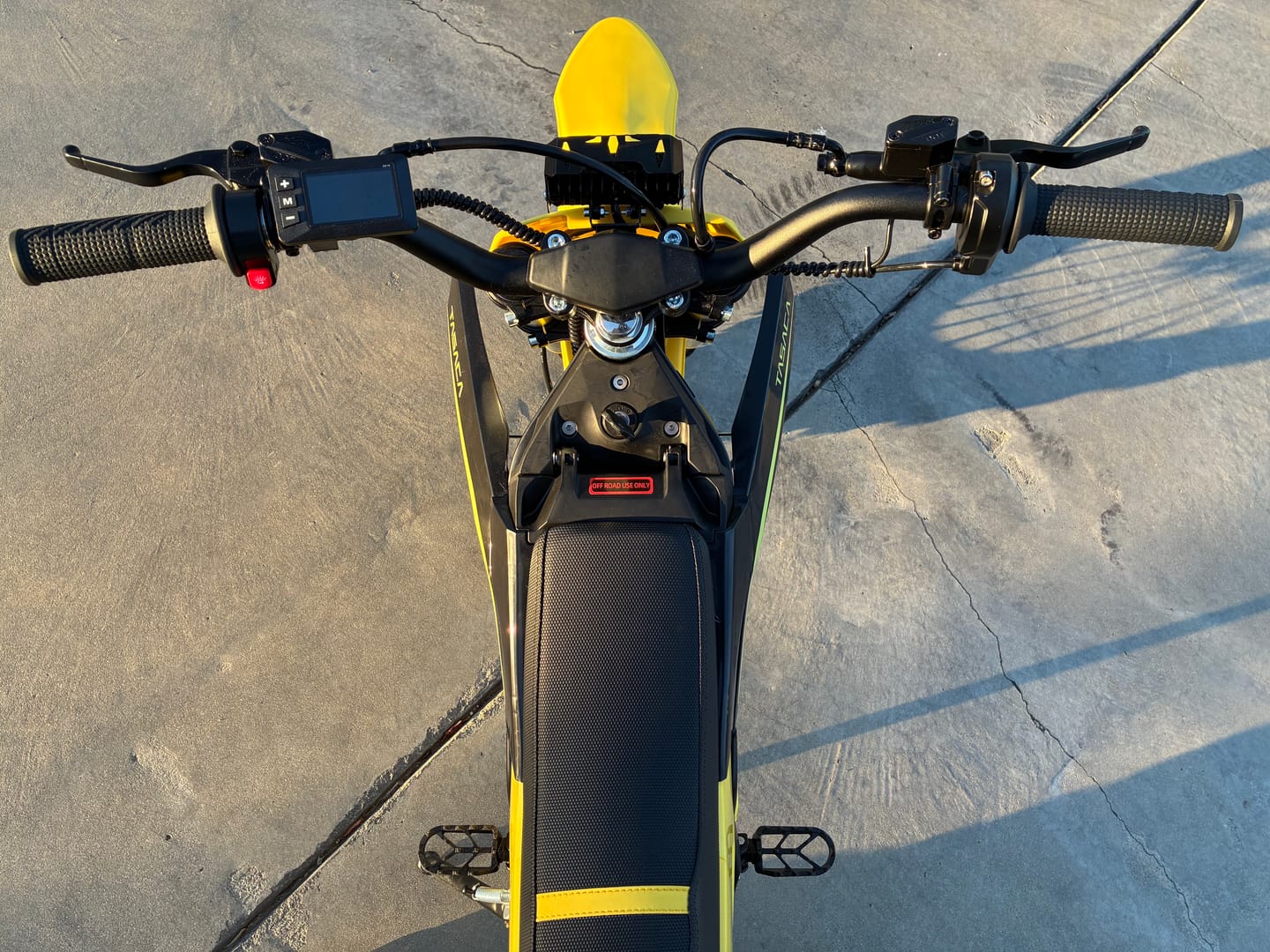Customer photo review of T500-V58 Electric Dirt Bike