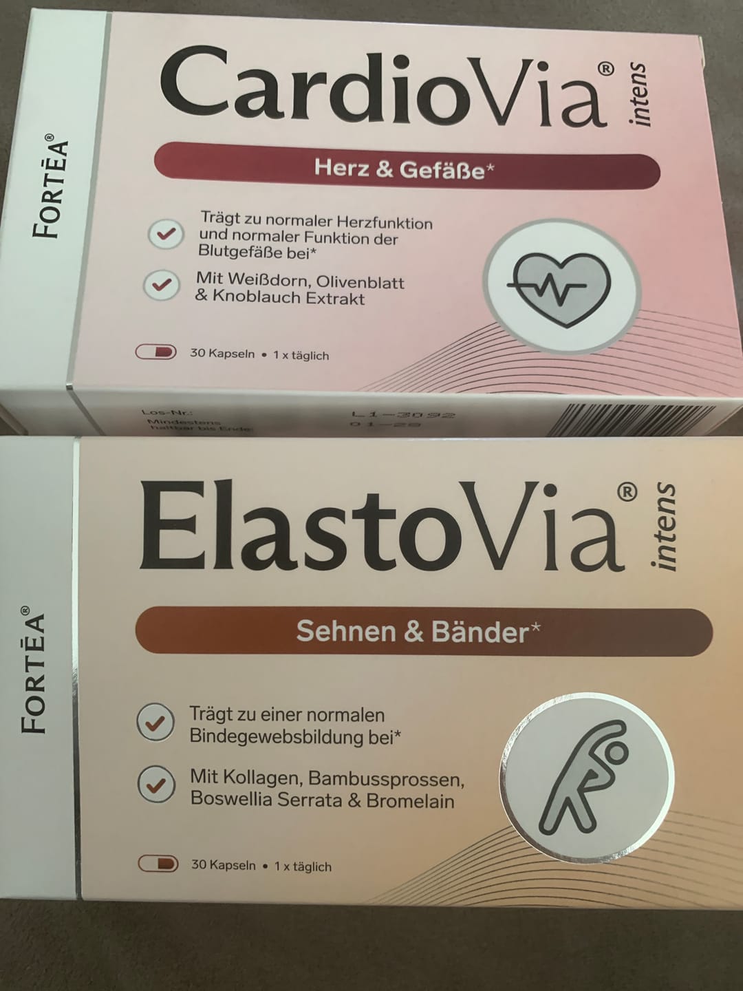 Customer photo review of OrthaVia® intens – Gelenke & Rücken