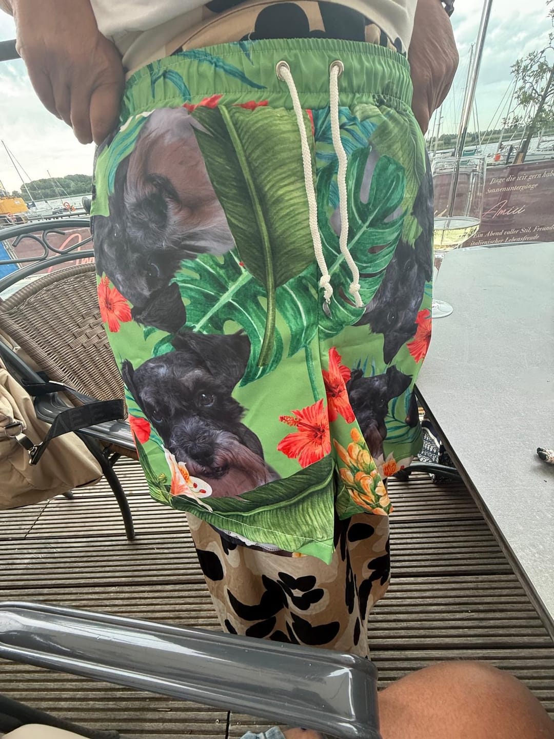 Customer photo review of Personalisierte Badehose - Dein Foto