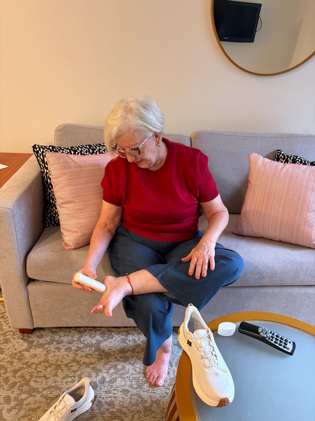 Customer photo review of Foot Balm